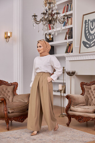 Neways - 1073-Ancelina Pantolon etek Vizon