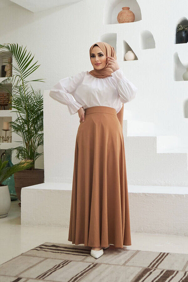 2270-Ancelina Mevlana Etek Somon