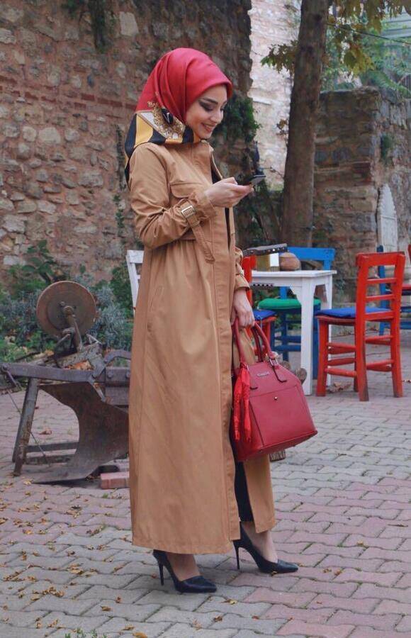 6302-İNTER BÜZGÜLÜ TRENÇKOT Camel