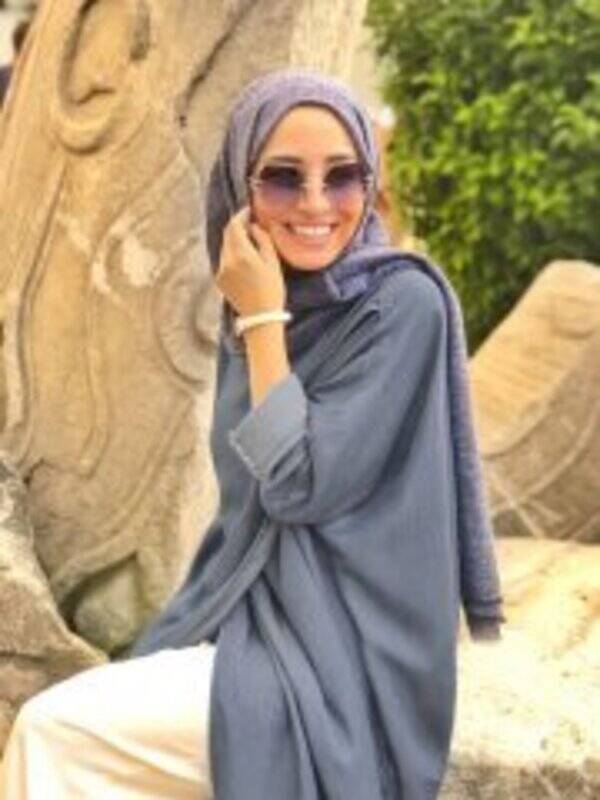 6394-Denim Standart Salaş Tunik Gri