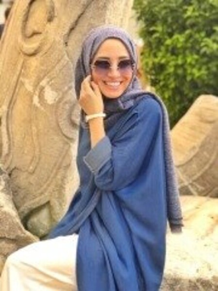 Neways - 6394-Denim Standart Salaş Tunik Lacivert