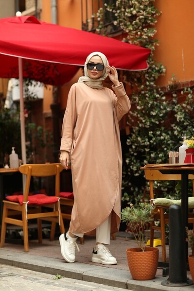 Neways - 6394- PNY Standart Salaş Tunik Bej
