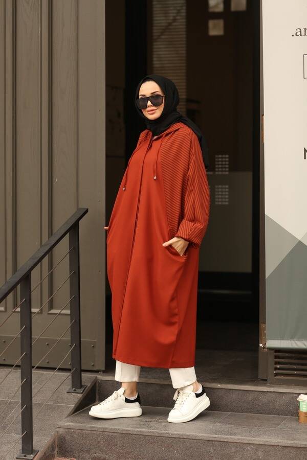 6465- Standart Yarasa Tunik Kiremit