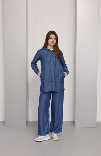 Neways - 6540-Tensel İkili Takım Koyu Mavi