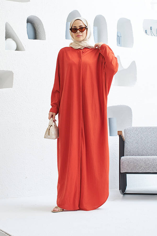 6571-Ancelina Abaya Kiremit