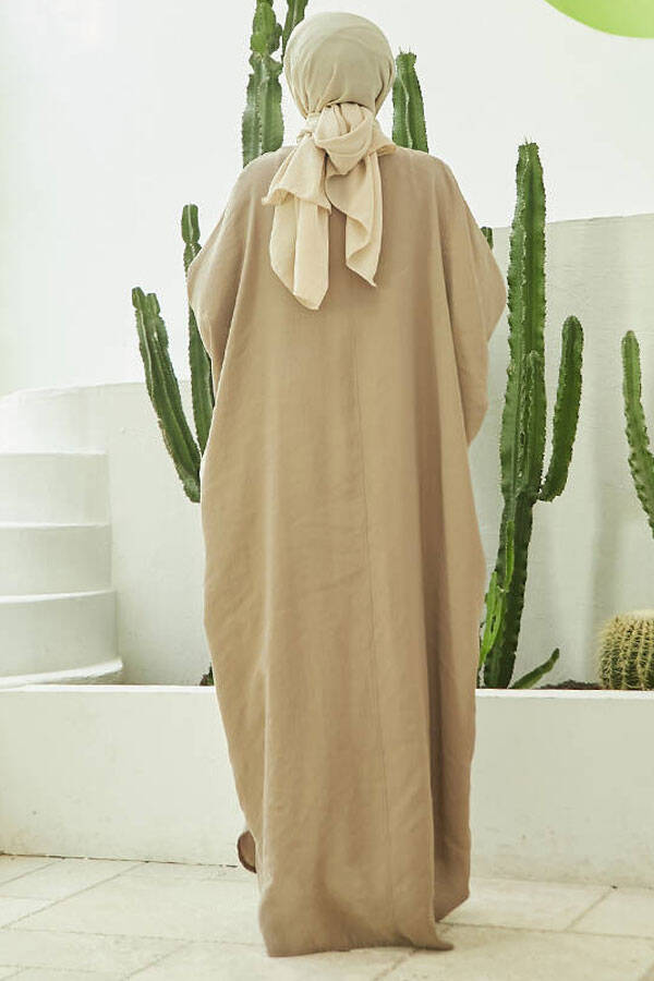 6571-Fendi Modal Abaya Vizon