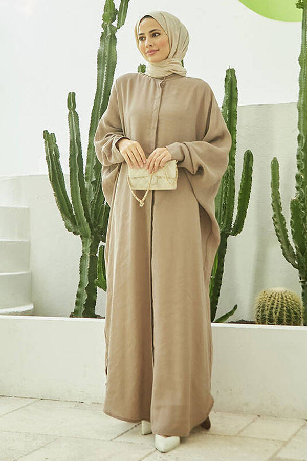 6571-Fendi Modal Abaya Vizon