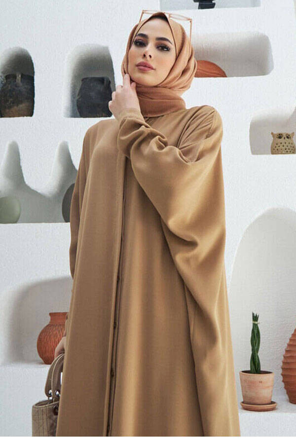 6571-Krep Abaya Büsküvit