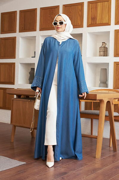 Neways - 6642-Tensel Abaya Koyu Mavi