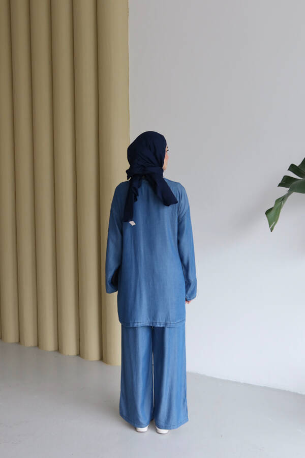 6662-İkili Takım Koyu Mavi