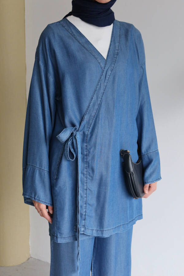 6662-İkili Takım Koyu Mavi