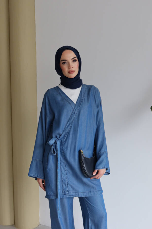 6662-İkili Takım Koyu Mavi