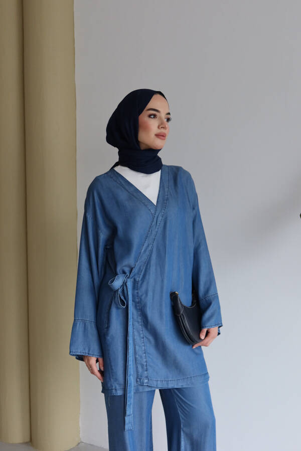 6662-İkili Takım Koyu Mavi