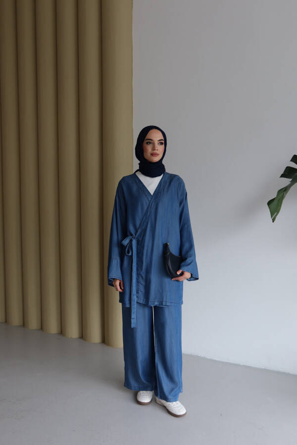 6662-İkili Takım Koyu Mavi