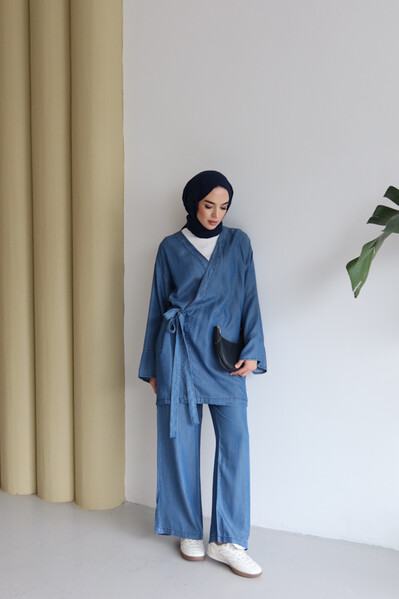 Neways - 6662-İkili Takım Koyu Mavi